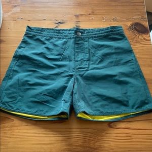 Outerknown Men’s Bathing Suit Boardshorts Green 30